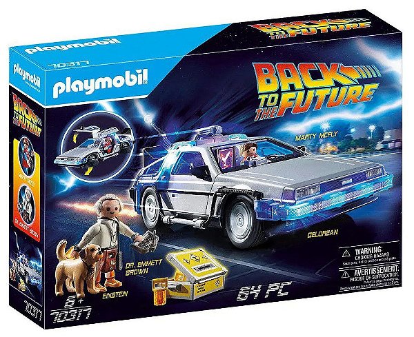 PLAYMOBIL - Back To The Future DeLorean "Set 70317" -NOVO-