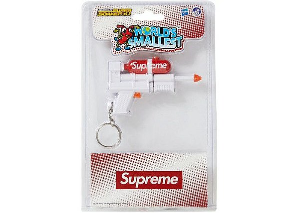 !SUPREME -  Chaveiro Super Soaker 50 Water Blaster "Branco" -NOVO-