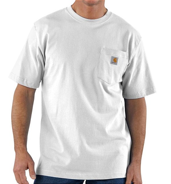 CARHARTT - Camiseta Pocket Loose Fit "Branco" -NOVO-