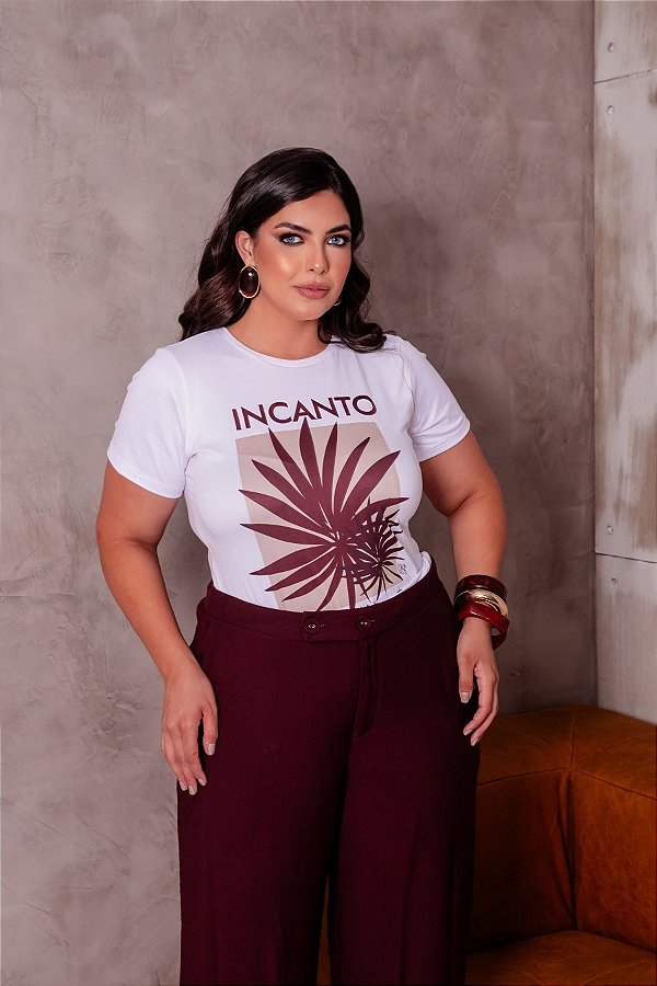 T-Shirt Encanto Quality Moda Plus Size dub outono Preview