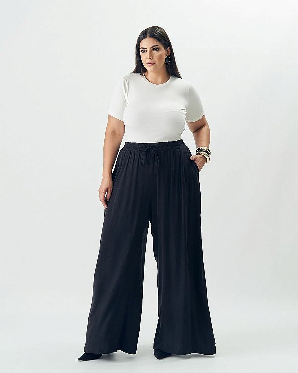 Calça Comfy Preto Quality Moda Plus Size Outono qbl Outono Preview