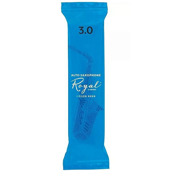 Palheta D'addario Woodwinds Royal para Sax Alto Nº 3 RJB0130