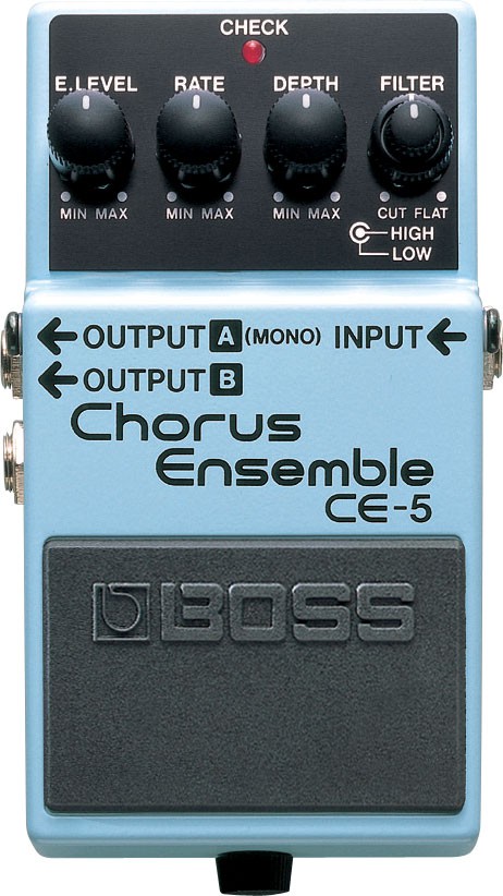 Pedal Boss compacto Chorus Ensemble CE-5