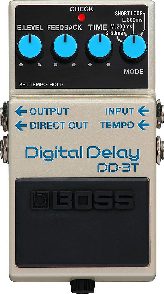 Pedal Boss compacto Digital Delay  Dd-3t