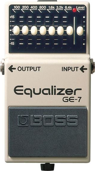 Pedal Boss compacto Graphic Equalizer  Ge-7