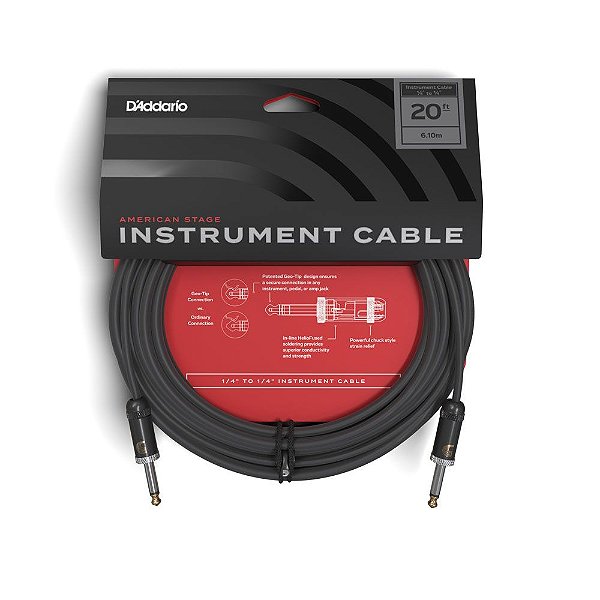 Cabo Daddario Planet Waves American Stage 6.09m PWAMSG20