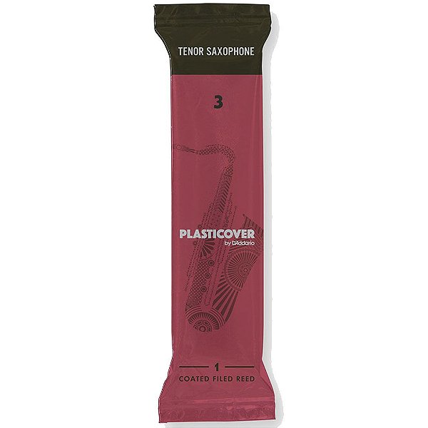 Palheta Sax Tenor 3 (Unidade) D’Addario Plasticover 25/RRPTSX300