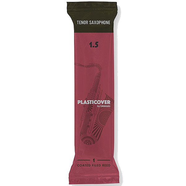Palheta Sax Tenor 1.5 (Unidade) D’Addario Plasticover 25/RRPTSX150