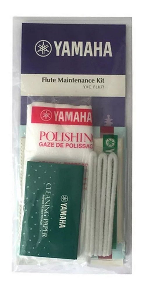 Kit Manutenção e Limpeza Yamaha para Flauta KLFFLM