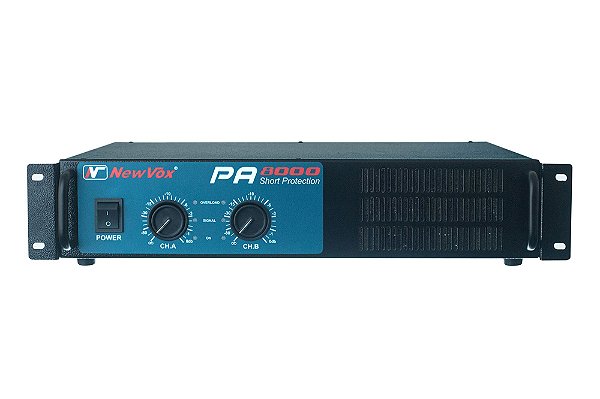Amplificador de Potência Newvox Pa 8000