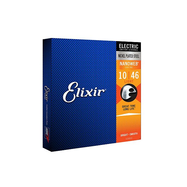 Encordoamento para Guitarra Elixir Light 010 12052