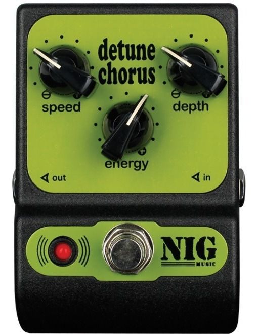 Pedal Nig Para Guitarra Detune Chorus
