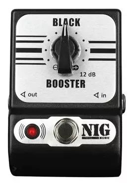 Pedal Nig Para Guitarra Black Booster