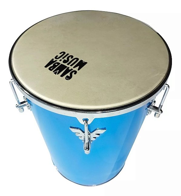 Rebolo Samba Music Madeira 50X12 PVC Azul Celeste Sparkle