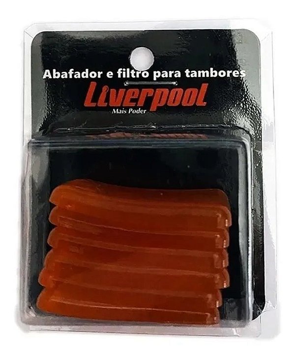 Abafador e Filtro Liverpool para Tambores Li Gel 10
