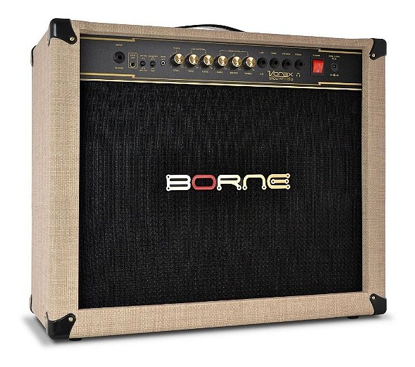 Amplificador Cubo para Guitarra Vorax 2100 100W Creme Borne