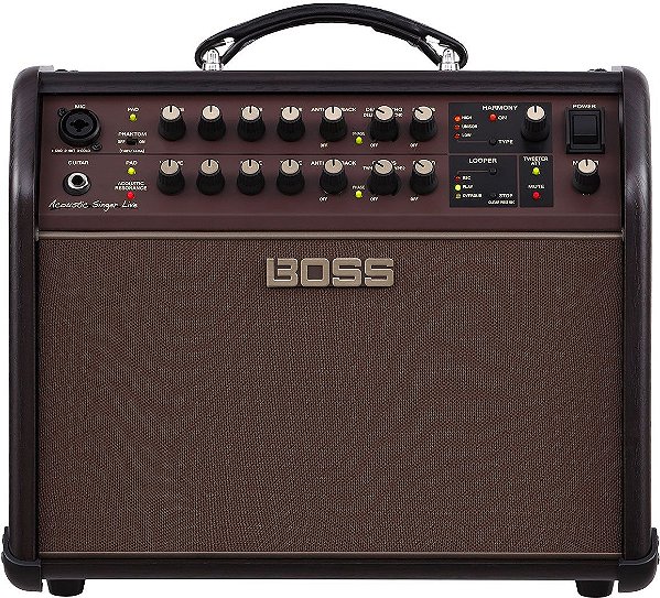 Amplificador Boss Voz e Violão Acs-Live 60 Watts