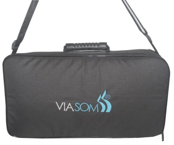 Capa Viasom Microfone Luxo Premium Preta C144l