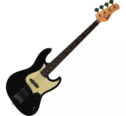 Contrabaixo 4 Cordas Memphis Mb-50 Bks Preto