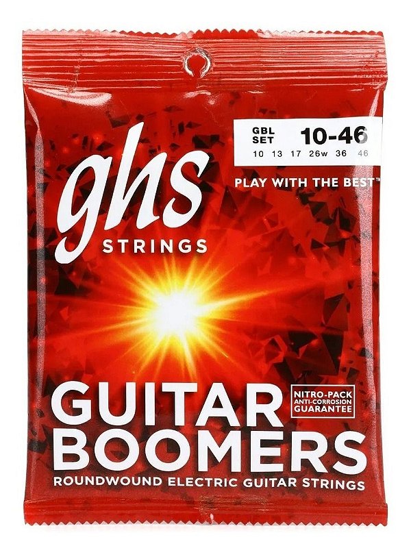 Encordoamento Guitarra 0,10 GHS GBL