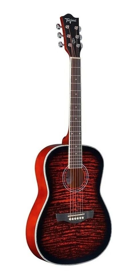 Violão Acústico Baby 3/4 Tagima Jeri Transparent Brown Fade