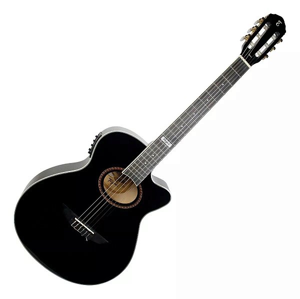 Violao Tagima Nylon Vegas Bk Preto