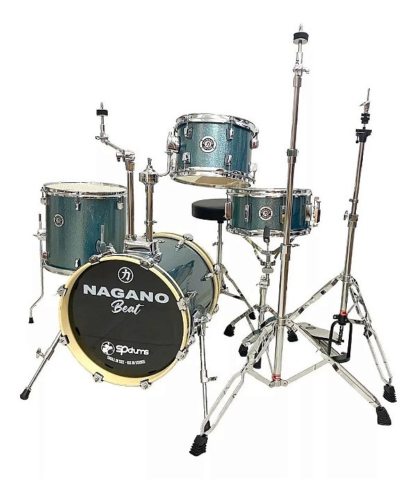 Bateria Nagano Beat 16" Ocs Ocean Sparkle