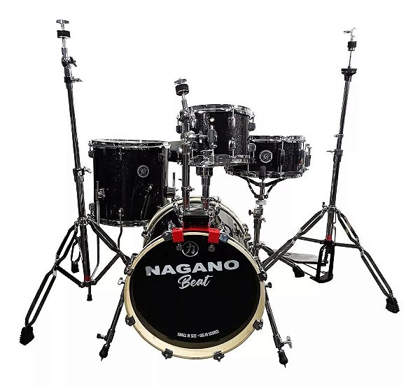 Bateria Nagano Beat 16 Ebs Ebony Sparkle