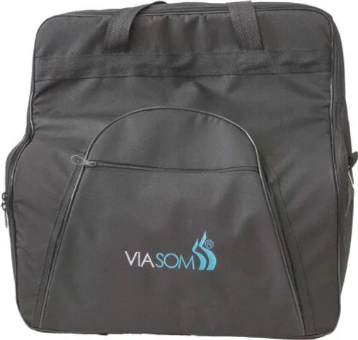 Capa Viasom Acordeon 120 Baixos Luxo Premium Preta C240l