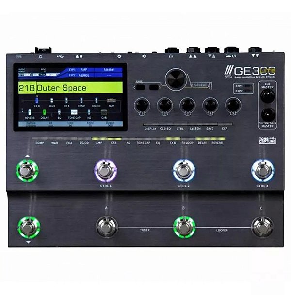 Pedaleira Mooer Guitarra Ge300 Lite