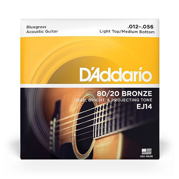 Encordoamento Daddario Violao Aco Ej14 012