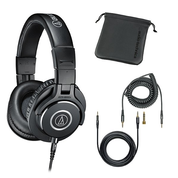 Fone De Ouvido Audio-technica M-series Ath-m40x Preto