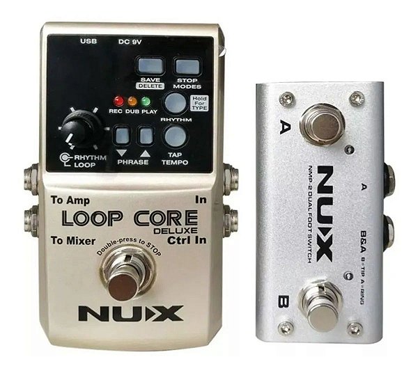 Pedal Nux Loop Core Deluxe Para Guitarra