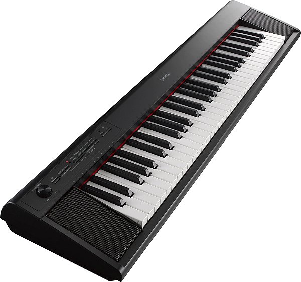 Teclado Yamaha  NP12  61 teclas preto