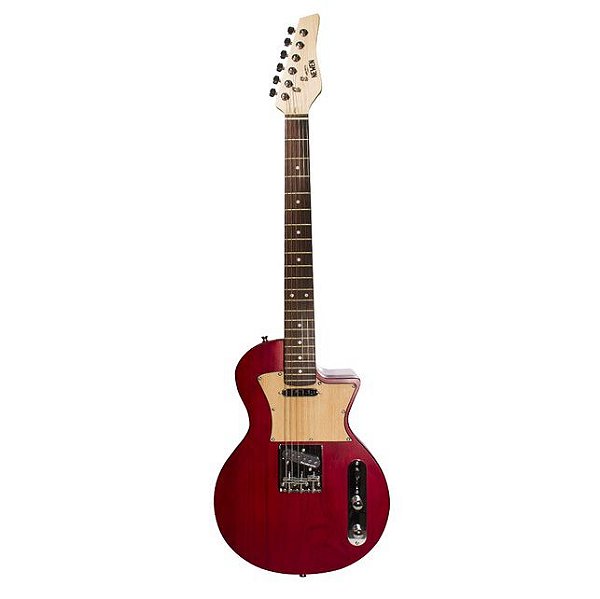 Guitarra Les Paul Newen Frizz Red Wood