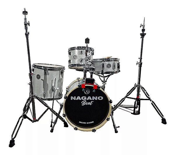 Bateria Nagano Beat  16"  Svs Silver Sparkle