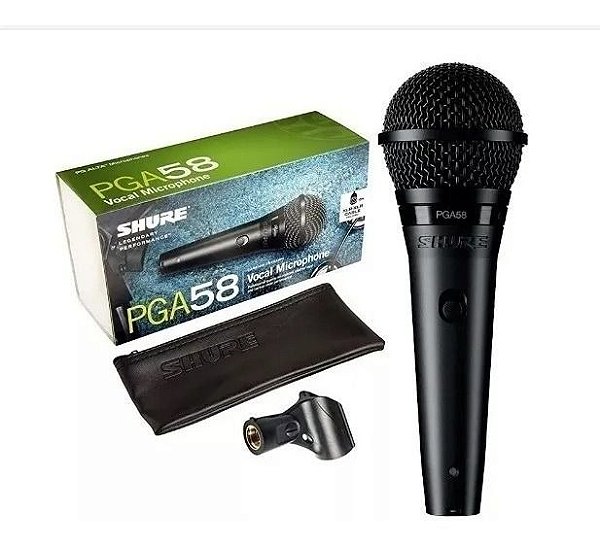 Shure PGA58-LC Microfone de Mão