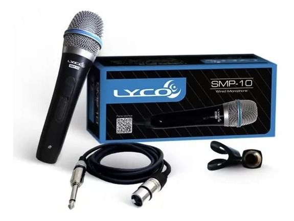 Microfone Lyco Com Fio SMP10