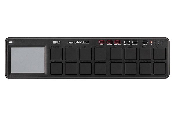 Controlador Korg USB MIDI Nanopad2 BK Preto