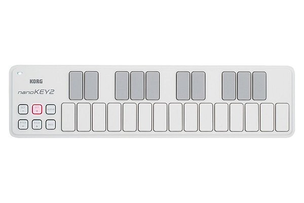 Controlador Korg USB MIDI Nanokey2 Wh Branco