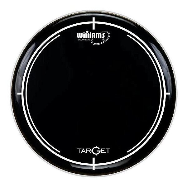 Pele Williams Target WB2 Black 12¨ Filme Duplo Preta com óleo WB2-M188-12