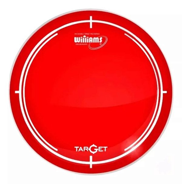 Pele Williams Target WR2 Red 20" Filme Duplo Com Óleo WR2-188-20