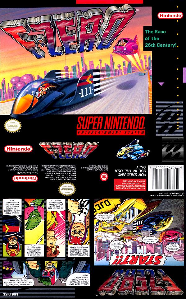 Jogo F Zero - Super Nintendo