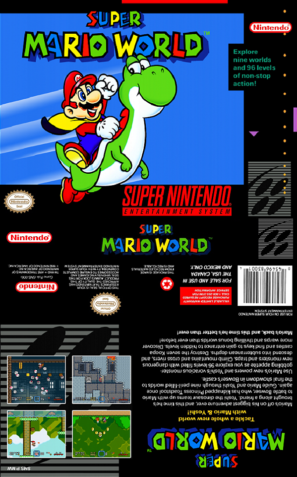 Super Mario World, Super Nintendo, Jogos