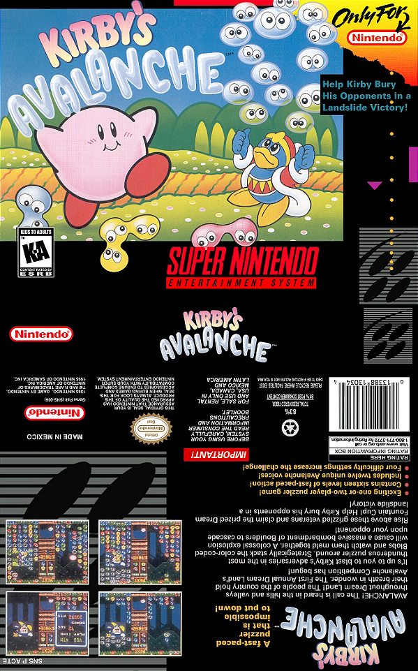 Kirby's Avalanche - Super Nintendo