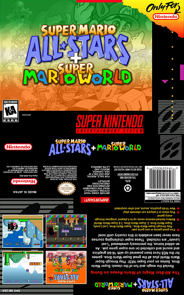 Jogo Super Mario World 2: Yoshi's Island - Super Nintendo - Space Tech's  Store