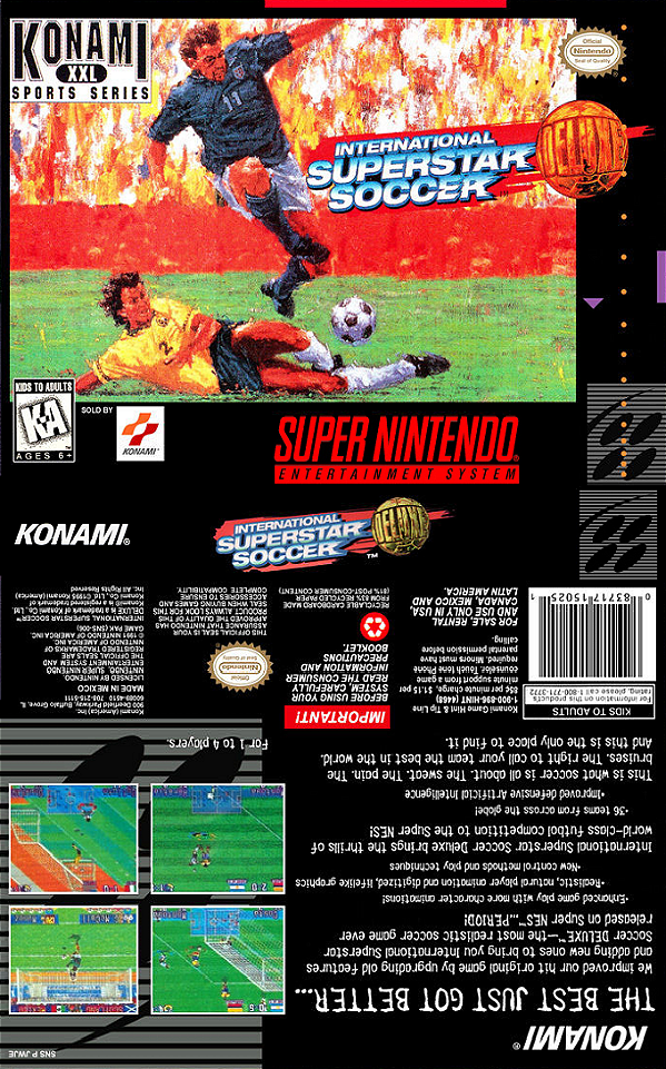 International Superstar Soccer Deluxe, Logopedia