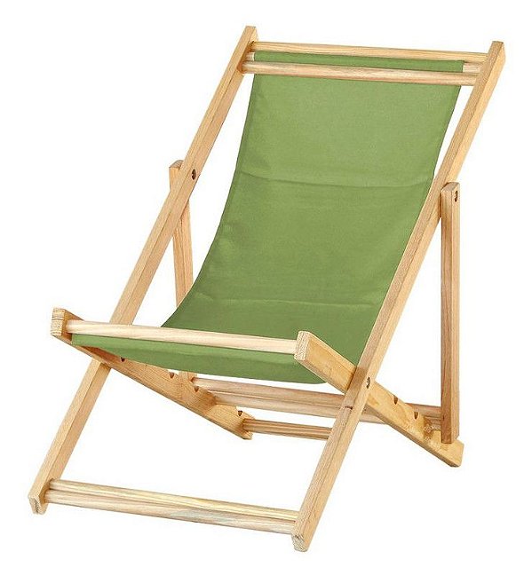 Espreguiçadeira Dobrável Estilo Preguiçosa Verde