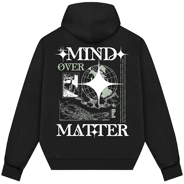 Blusão Blusa de Moletom Canguru Streetwear - Mind Matter