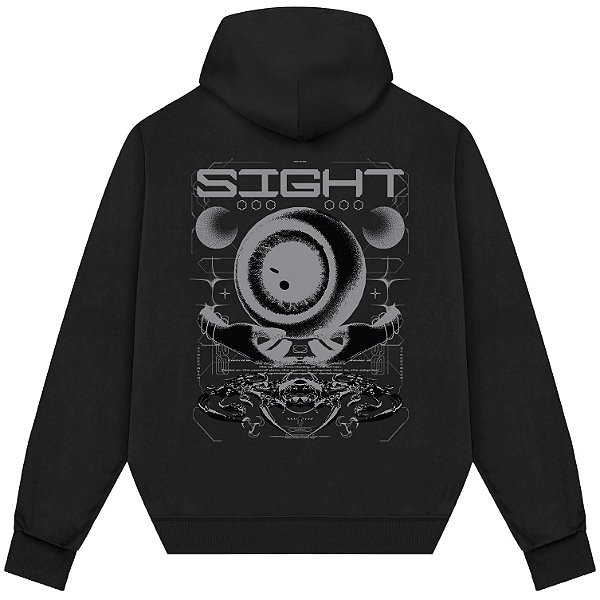 Blusão Blusa de Moletom Canguru Streetwear - Sight